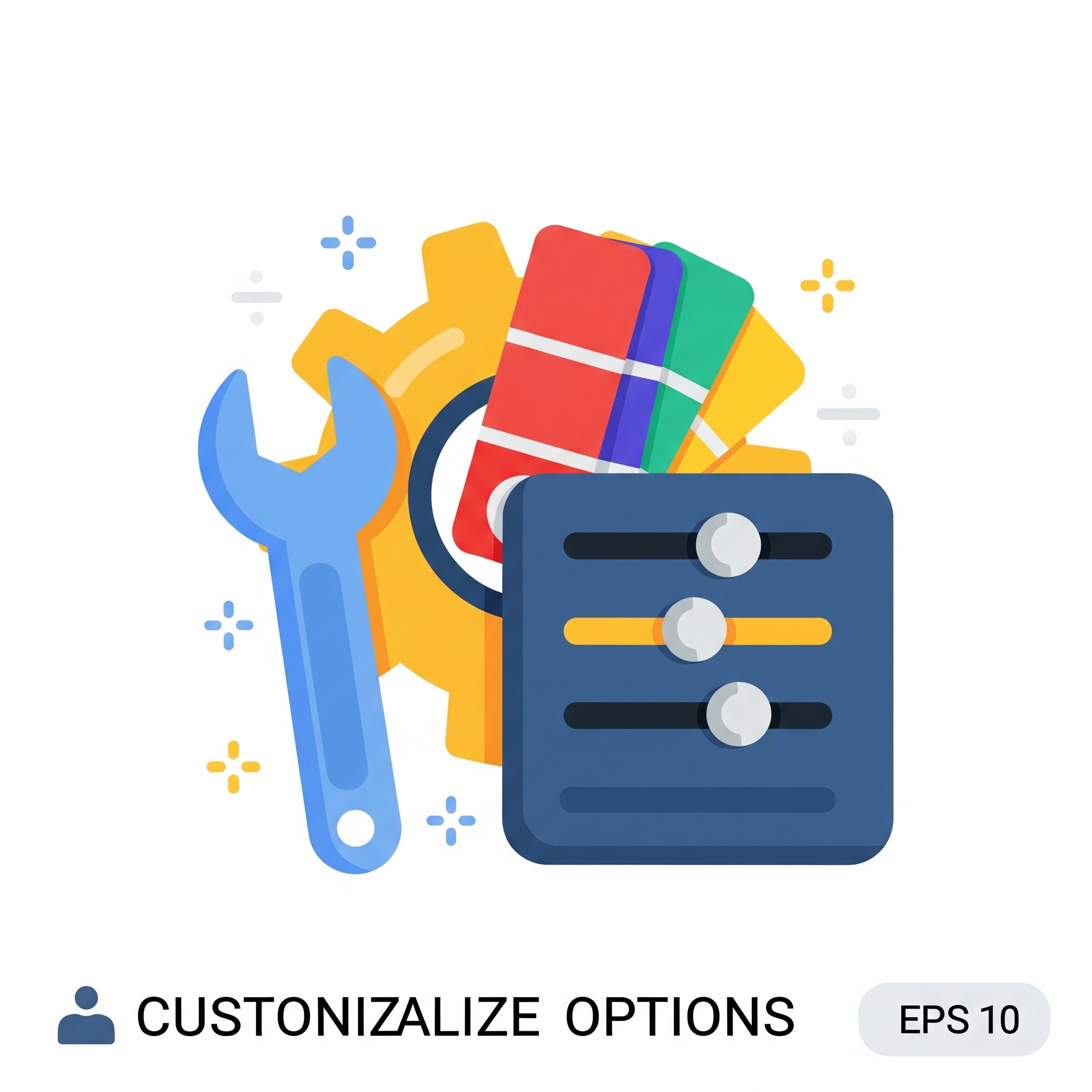 Customization options icon